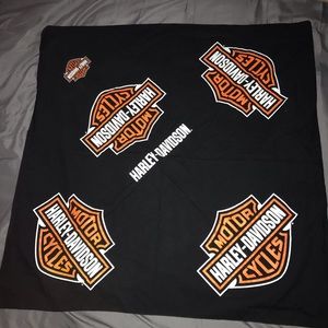 VINTAGE CLASSIC HARLEY DAVIDSON BANDANA